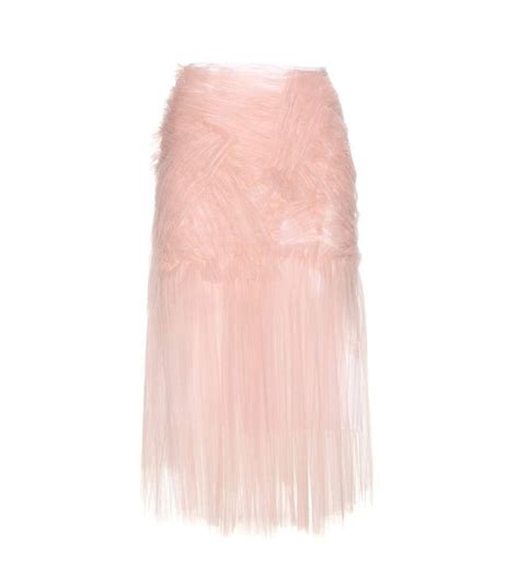 burberry prorsum tulle skirt|burberry runway skirts.